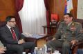 Visit of the defense minister of Macedonia